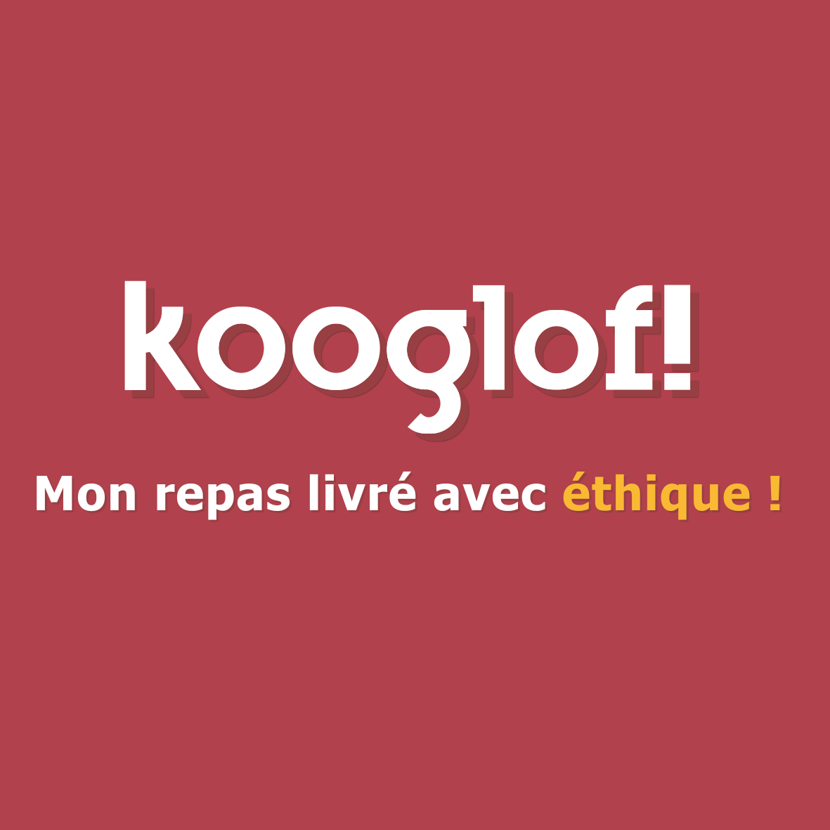 Kooglof! — Mon repas livré avec éthique !